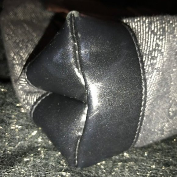 Gucci Vintage Black GG Canvas Handbag/ Shoulder Bag / Tote - 1990's - Picture 10 of 16